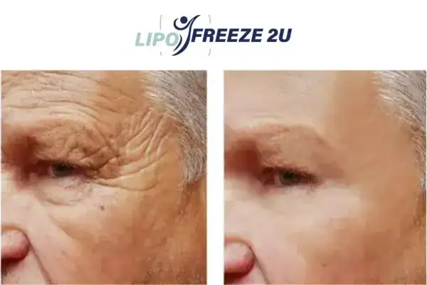 Mens before and after Morpheus 8 Derbyshire results.