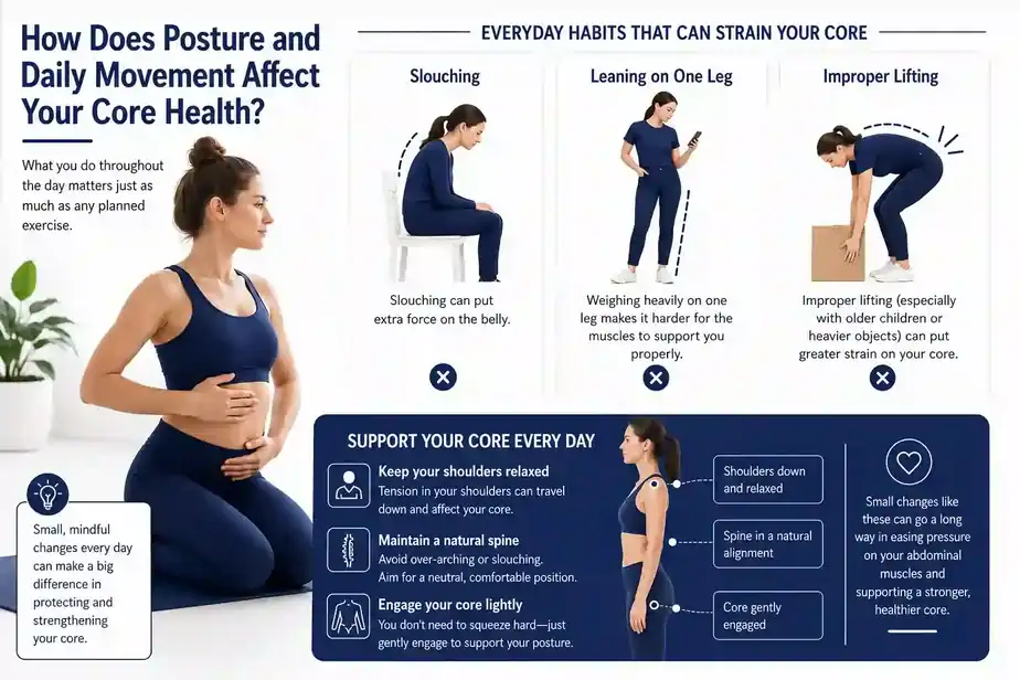 How Does Posture and Daily Movement Affect Your Core Health Derbyshire?
